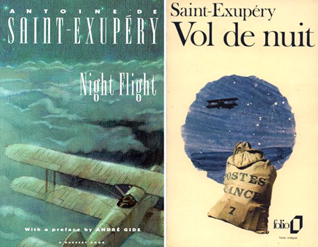 «Night Flight/Vol de nuit books»